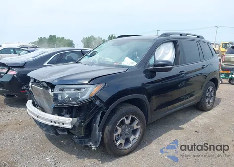 2022 Honda Passport from USA, damaged, VIN 5FNTF8H60NB039150